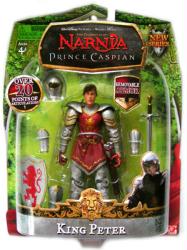 Chronicles of Narnia-Prince Caspian: 6 1/2'' King Peter action figure (Play Along/2008) Sealed/NM card