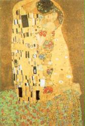 Klimt, Gustav poster: The Kiss (24'' X 36'' art poster)