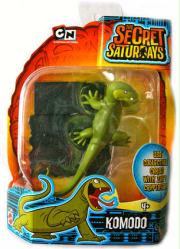 The Secret Saturdays: Komodo cryptid figure (Mattel/2009) New