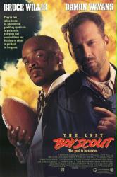 The Last Boy Scout movie poster [Bruce Willis & Damon Wayans]