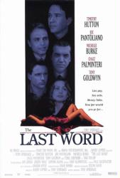 The Last Word movie poster [Timothy Hutton/Joe Pantoliano/Palminteri]