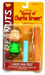 Peanuts Good Ol' Charlie Brown: Linus Van Pelt figure [Green/Lg Frown]
