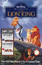 The Lion King movie poster (Dis...