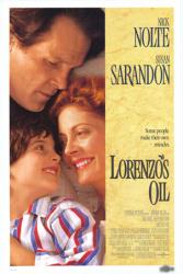 Lorenzo's Oil movie poster [Nick Nolte & Susan Sarandon]