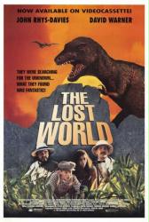 The Lost World movie poster (1992) [John Rhys-Davies & David Warner]