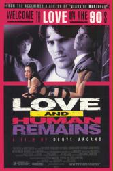 Love and Human Remains movie poster [Thomas Gibson & Mia Kirshner]