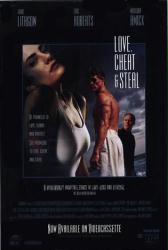 Love, Cheat & Steal [w/ John Lithgow, Eric Roberts & Madchen Amick] (Video Movie Poster) VG