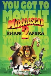 Madagascar: Escape 2 Africa movie poster (Advance)