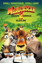 Madagascar: Escape 2 Africa movie poster (2008) one-sheet