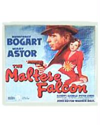 Maltese Falcon, The [w/ Humphrey Bogart & Mary Astor] (Reprint Movie Poster) New