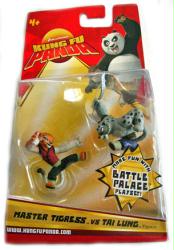 Kung Fu Panda: Master Tigress vs. Tai Lung figures (Mattel/2007) Sealed/NM card