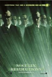The Matrix Revolutions movie poster [Hugo Weaving]