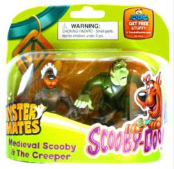 Scooby-Doo Mystery Mates: Medieval Scooby & Creeper figures (Charter)