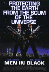 Men In Black movie poster [Tommy Lee Jones & Will Smith]