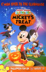 Mickey Mouse Clubhouse DVD poster: Mickey's Treat [Disney] Halloween