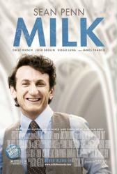Milk movie poster (2008) [Sean Penn] a Gus Van Sant film