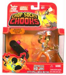 Chop Socky Chooks: Motorized Skateboarding KO Joe figure (JadaToys)