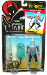 Batman-The Animated Series: Mr. Freeze action figure (Kenner/1993) Sealed on Good card