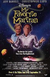 My Favorite Martian [w/ Jeff Daniels & Christopher Lloyd] (Video Movie Poster) NM