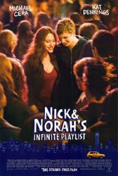 Nick and Norah's Infinite Playlist poster [Michael Cera/Kat Dennings]