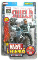 Marvel Legends Series V: Nick Fury action figure (ToyBiz/2003) Sealed/NM package