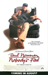 Nobody's Fool [w/ Paul Newman] (Video Movie Poster) NM