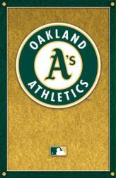 Oakland A's logo poster (Athletics) [MLB] 22 1/4'' X 34''