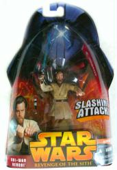 Star Wars [Revenge of the Sith] Obi-Wan Kenobi [#1] action figure (Hasbro/2005) Sealed on NM card