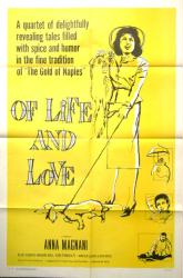 Of Life and Love movie poster [Anna Magnani] original 1958 one-sheet