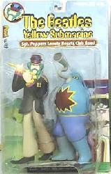 Beatles-Yellow Submarine: Sgt Pepper- Paul McCartney w/ Sucking Monster (McFarlane/2000) On NM card