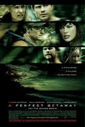 A Perfect Getaway movie poster [Steve Zahn & Milla Jovovich]