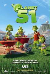 Planet 51 movie poster (advance teaser)