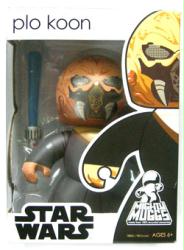 Star Wars [Mighty Muggs] Plo Koon figure (Hasbro/2008) Sealed in NM box