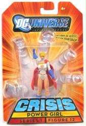 DC Universe [Crisis] Power Girl action figure (Mattel/2008) New