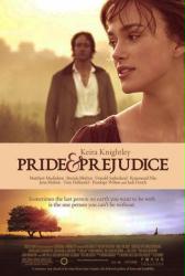 Pride & Prejudice movie poster [Keira Knightley & Matthew Macfadyen]