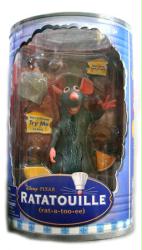 Ratatouille [Disney/Pixar] 6'' Remy talking figure (Disney Store) Sealed in Good package