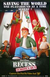 Recess: School's Out movie poster [Disney] video poster