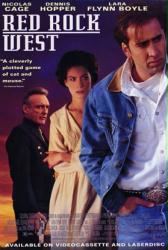 Red Rock West [w/ Nicolas Cage, Dennis Hopper & Lara Flynn Boyle] (Video Movie Poster) VG