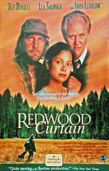 Redwood Curtain movie poster [Jeff Daniels/Lea Salonga/John Lithgow]VG