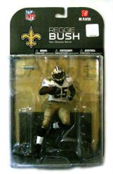 McFarlane Sports Picks NFL Players: Reggie Bush figure [New Orleans Saints] (McFarlane/2008) Sealed on NM card