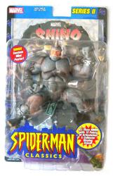 Spider-Man Classics [Series II] Rhino action figure (ToyBiz/2001)