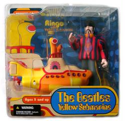 Beatles Yellow Submarine: Ringo figure w/ Yellow Sub (McFarlane/2004)