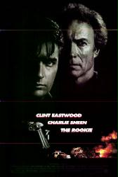 The Rookie movie poster [Clint Eastwood & Charlie Sheen] video poster