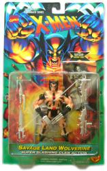 X-Men Flashback Series: Savage Land Wolverine figure (ToyBiz/1996)