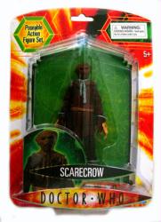 Doctor Who [Series 3] Scarecrow action figure w/ blue tie (Underground Toys/2007) Sealed on VG card