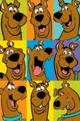 Scooby-Doo poster [The 9 Faces of Scooby-Doo] (24'' X 36'' Poster) New