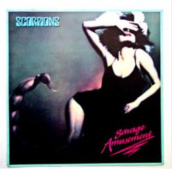 Scorpions: Savage Amusement vintage LP/Album poster flat