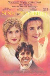 Sense and Sensibility poster [Emma Thompson, Kate Winslet, Hugh Grant]