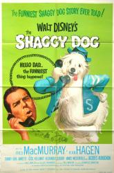 The Shaggy Dog movie poster (Disney) [Fred MacMurray] one-sheet
