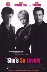 She's So Lovely poster [Sean Penn, Robin Wright Penn, John Travolta]